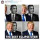 Illustration for article titled Trump Throws a Meme of Himself Eclipsing Obama Into His Unhinged, Typo-Filled Morning Tweetstorm